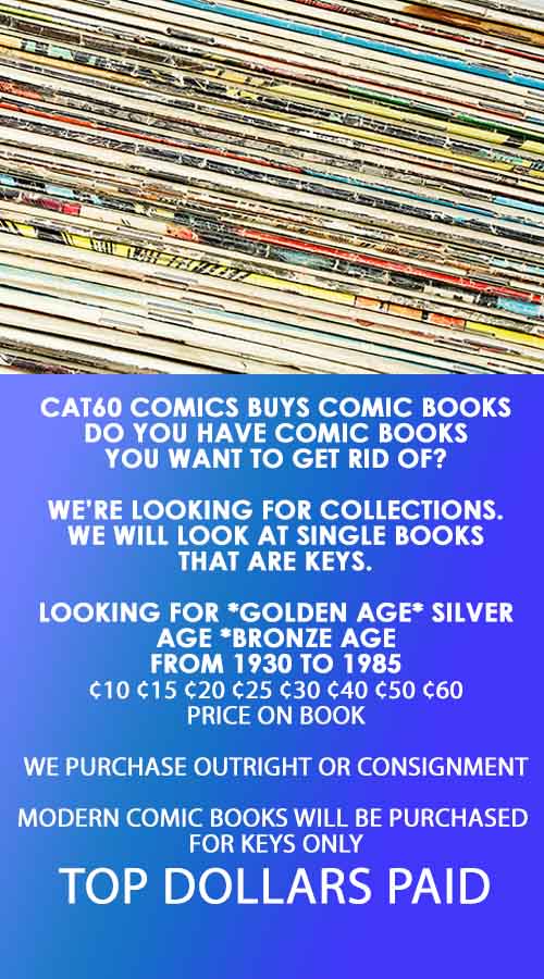 We Buy Comic Books